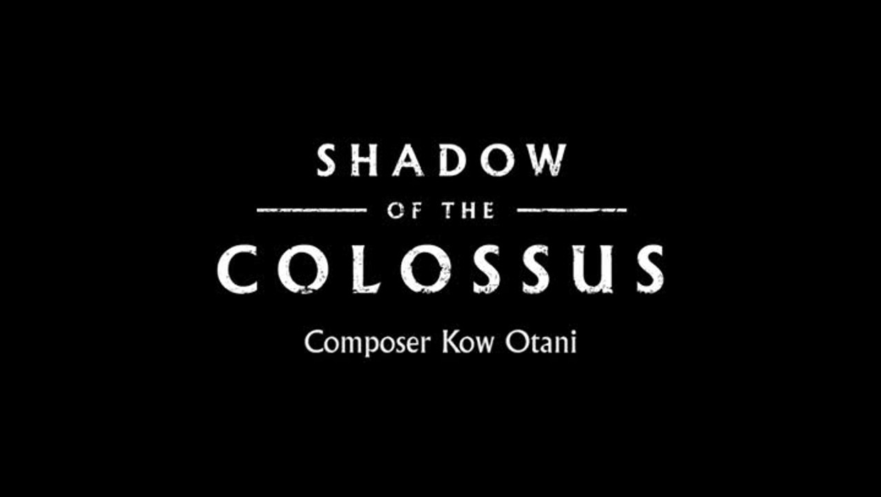 Shadow of the colossus interview kow otani ost vinyle