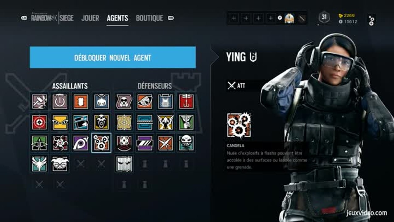 Rainbow Six Siege : le plein de nouveaux Agents