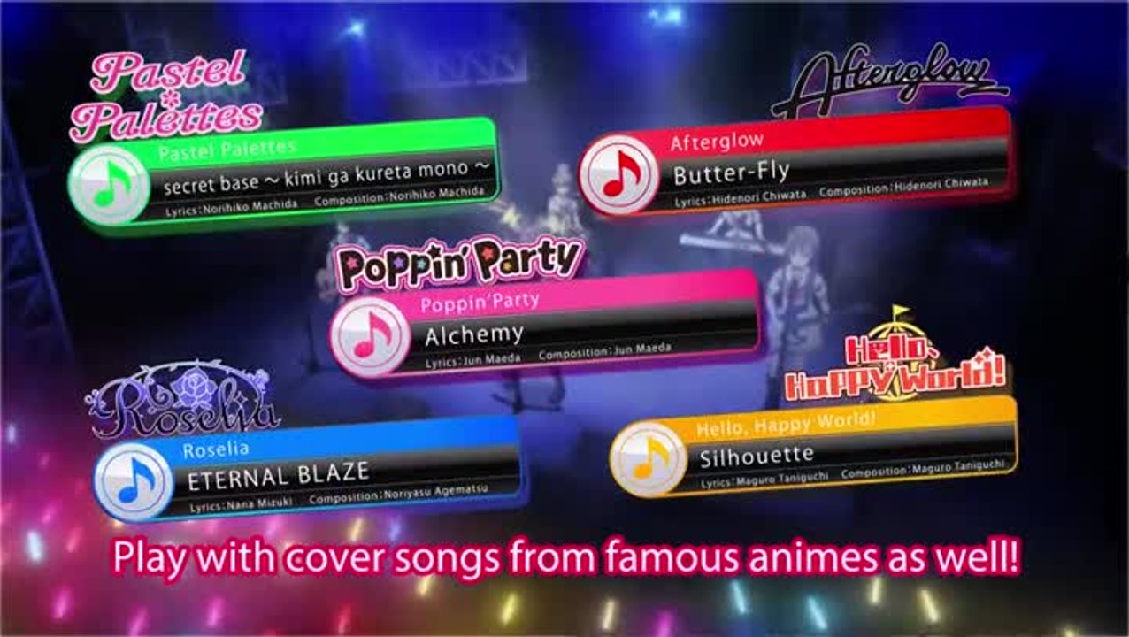 BanG Dream Girls Band Party - Trailer