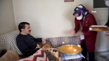 Son dakika: Bedensel engelli Bilal'in yüzünü güldüren doğum günü sürprizi