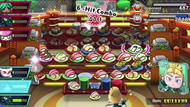 Sushi Strikers Switch Trailer