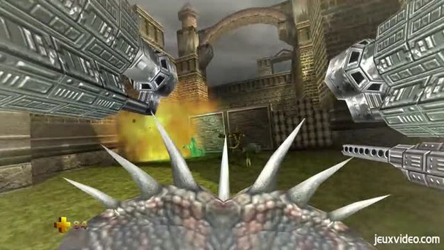Turok 2 : Seeds of Evil Remastered - Un tricératops ? C'est top !