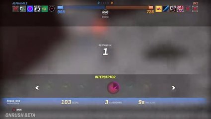 Onrush : la carte Whitewater Canyon en Overdrive