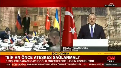 Son dakika... Kritik zirvenin ardından Bakan Çavuşoğlu'ndan önemli açıklamalar