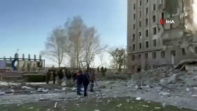 Mikolayiv’de vurulan valilik binasında 7 kişi hayatını kaybetti