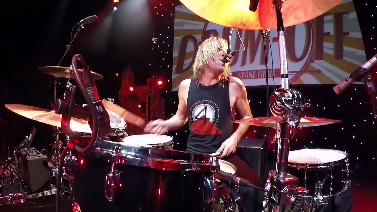 Taylor Hawkins  – Guitar Center 27th Annual Drum-Off (Part 2)