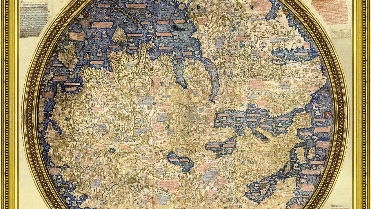 Carte médiévale de Fra Mauro : désormais numérisée l'étonnante carte est accessible à tous gratuitement