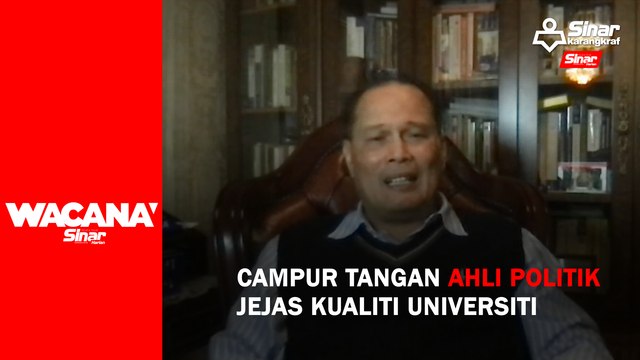 [SHORTS] Campur tangan ahli politik jejas kualiti universiti