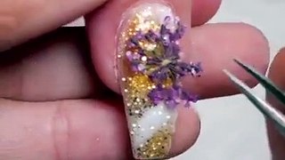 3D flower Nail Art