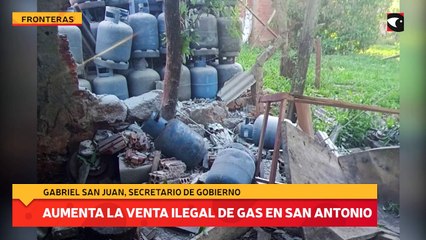 Aumenta la venta ilegal de gas en San Antonio