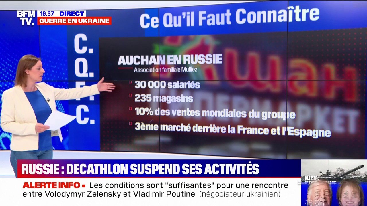 Le groupe Mulliez (Decathlon, Auchan, Leroy Merlin), premier employeur français en Russie