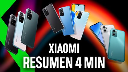 REDMI NOTE 11PRO+ 5G, REDMI NOTE 11S 5G y REDMI 10 5G: RESUMEN del EVENTO en 4 MIN
