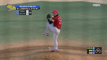 국대 투수 윤석민의 제구력이 흔들린다?!