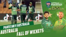 Australia Fall Of Wickets | Pakistan vs Australia | 1st ODI 2022 | PCB | MM2T