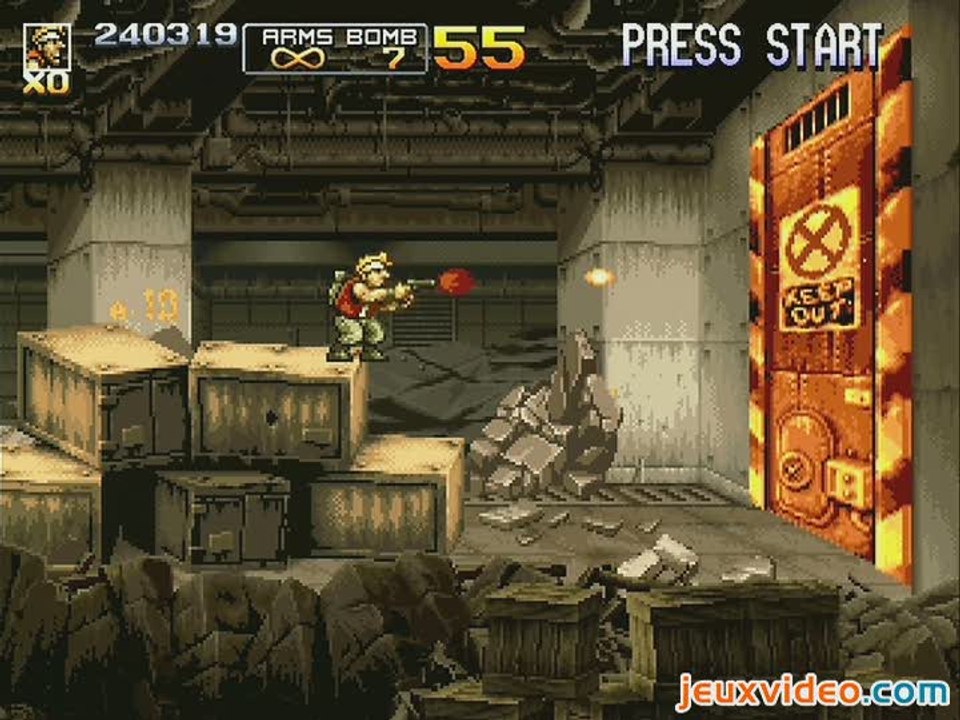 Metal Slug 3 : Le combat contre les hommes grenouilles