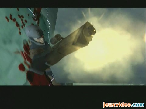 Metal Gear Solid : The Twin Snakes : Rex bat Gray Fox par K.O.