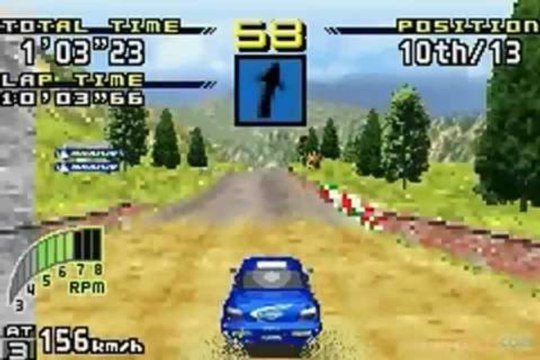 Sega Rally Championship : Subaru sur la montagne