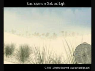 Dark and Light : Tempête de sable