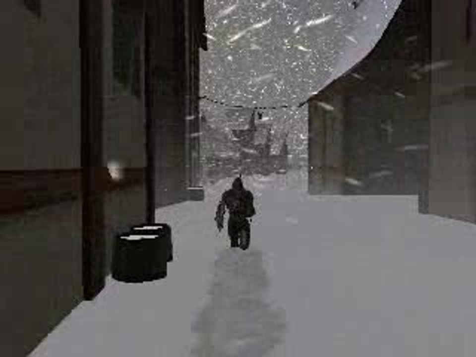 Dark and Light : Ville sous la neige