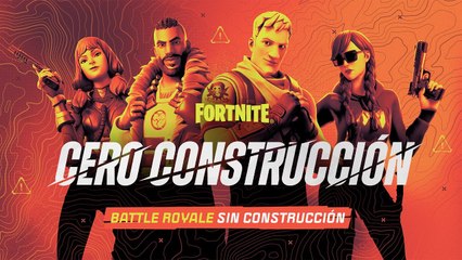 Tráiler de anuncio de Cero construcción para Fortnite; nuevo modo de juego