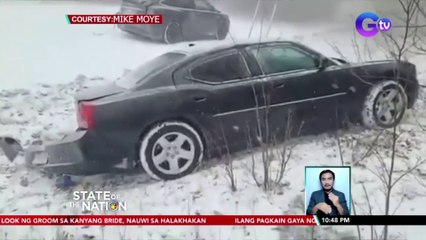 50 sasakyan, nagkarambola sa Pennsylvania, U.S.A | SONA