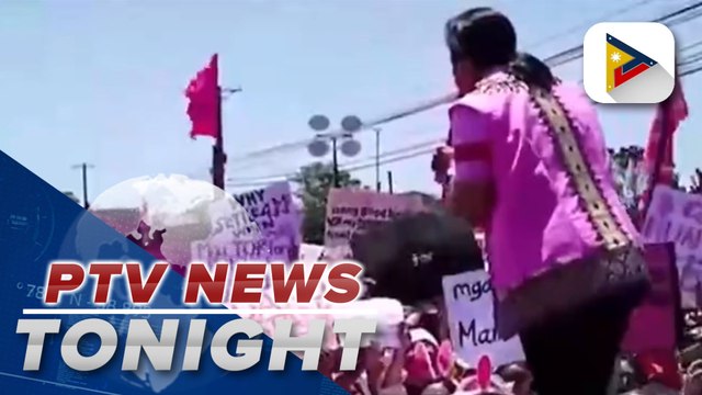 Leni-Kiko tandem woos voters in Eastern Visayas, Eastern Samar | via Kenneth Paciente