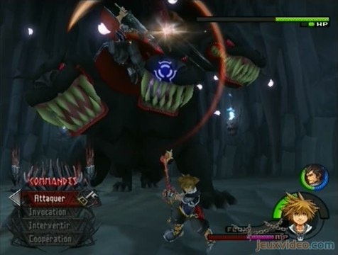 Kingdom Hearts II : Cerbère et Auron