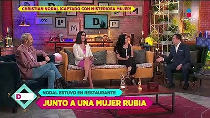 ¿Superó a Belinda? Nodal es captado con una misteriosa mujer