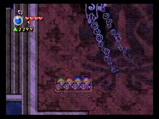 The Legend of Zelda : Four Swords Adventures : Tennis contre Démon