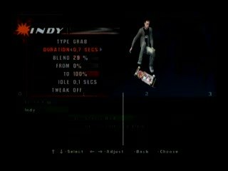 Tony Hawk's Underground : Créer de nouvelles figures