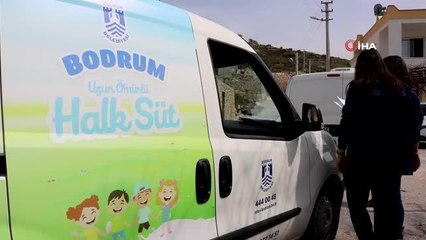 Bodrum'da süt içmeyen çocuk kalmayacak