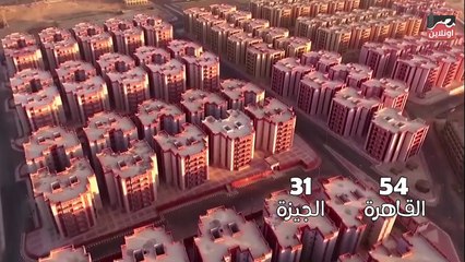 بالأرقام.. مصر تبهرالعالم فى القضاء على العشوائيات