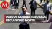 Sandra Cuevas llega al Reclusorio Norte para una nueva audiencia en CDMX