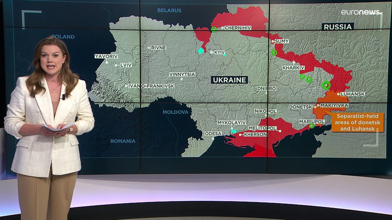 Nach russischem Angriff: Loch klafft in Verwaltungsgebäude in Mykolajiw