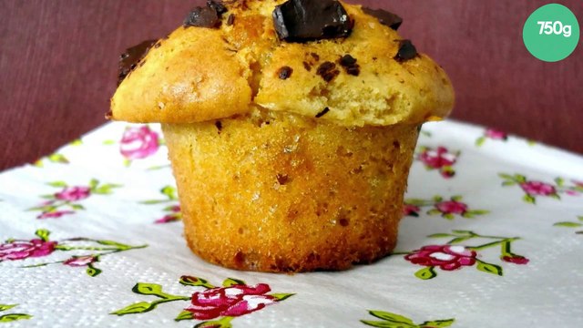 Muffins au beurre de cacahuète et pépites de chocolat