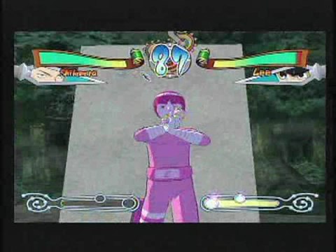 Naruto : Clash of Ninja - European Version : Shikamaru vs Rock Lee