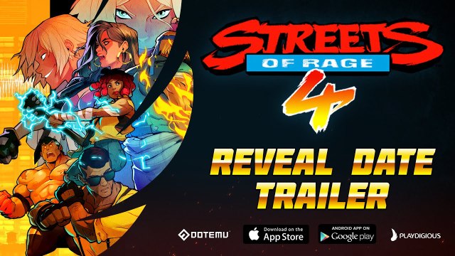 Streets of Rage 4 - Tráiler Fecha de Lanzamiento en Móviles