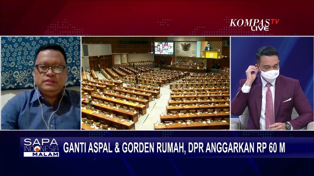 Nilai Anggaran Ganti Gorden dan Aspal DPR Fantastis, FITRA: Banyak Anggaran yang Lebih Prioritas