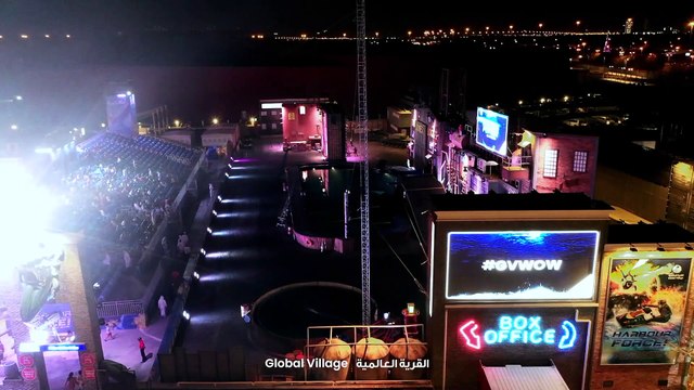 Dubai’s Global Village show features gravity-defying water stunts