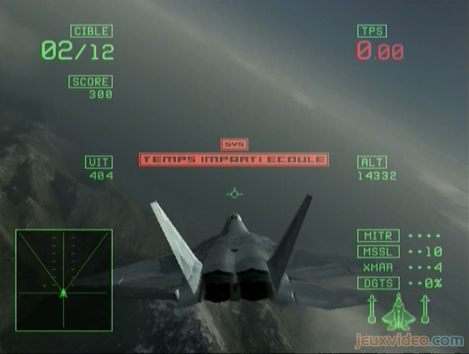 Ace Combat 5 : Squadron Leader : Défaillance
