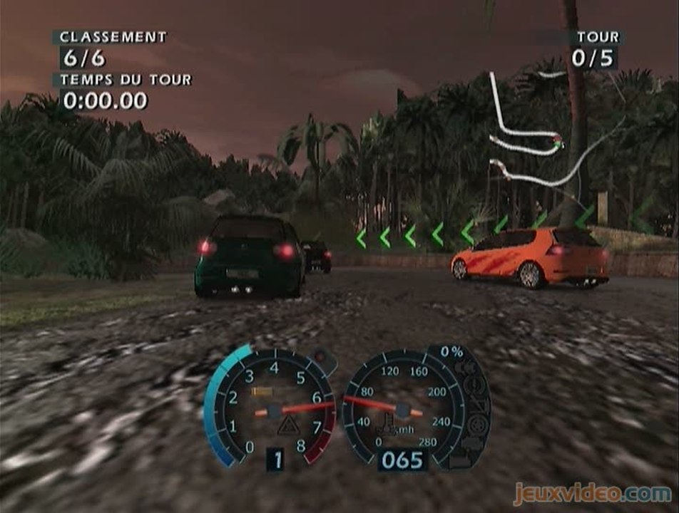 World Racing 2 : Course en Golf