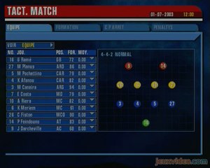 Premier Manager 2003-04 : C'est joli le bleu ...