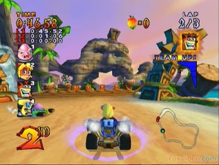 Crash Nitro Kart : Une course agitée