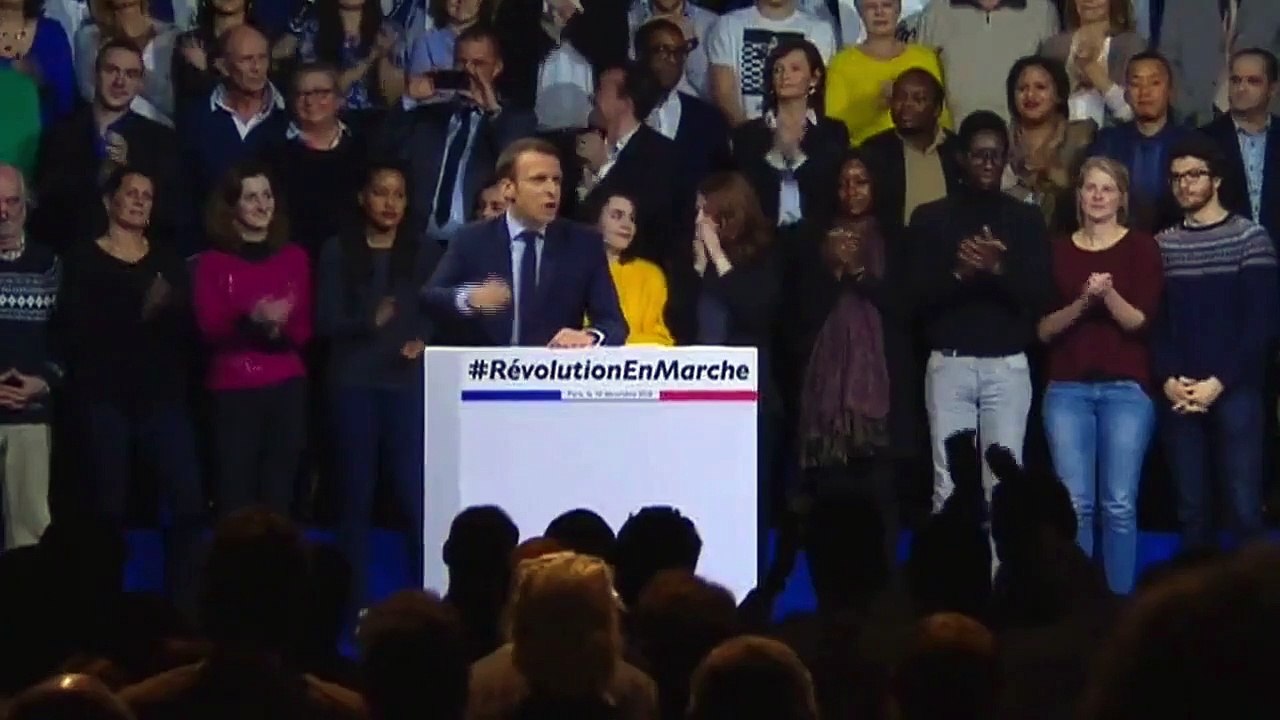 Extrait du discours d'Emmanuel Macron à la Porte de Versailles en 2017