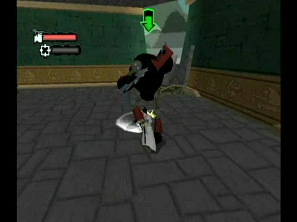 Samurai Jack : The Shadow of Aku : Katana vs scie circulaire