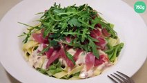 Tagliatelle au jambon de parme