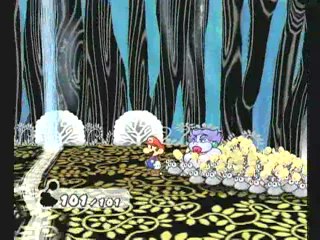 Paper Mario : La Porte Millénaire : Mario en 2D dans de la 3D