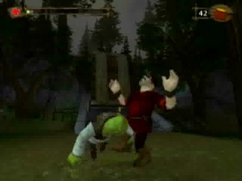 Shrek 2 : Nettoyage du marais