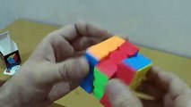 Unboxing and Review of 3x3 stickerless super smooth rubik cube for smart kids