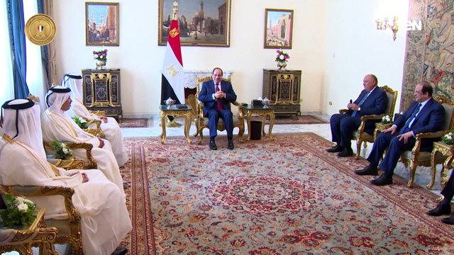 الرئيس السيسي يشيد بالدور القطري الهام في مواجهة تحديات الأمة العربية .. نشاط السيد الرئيس اليوم